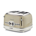 ARIETE - Vintage 4 Slice Toaster - Cream - 0156/03 - Kitchenary