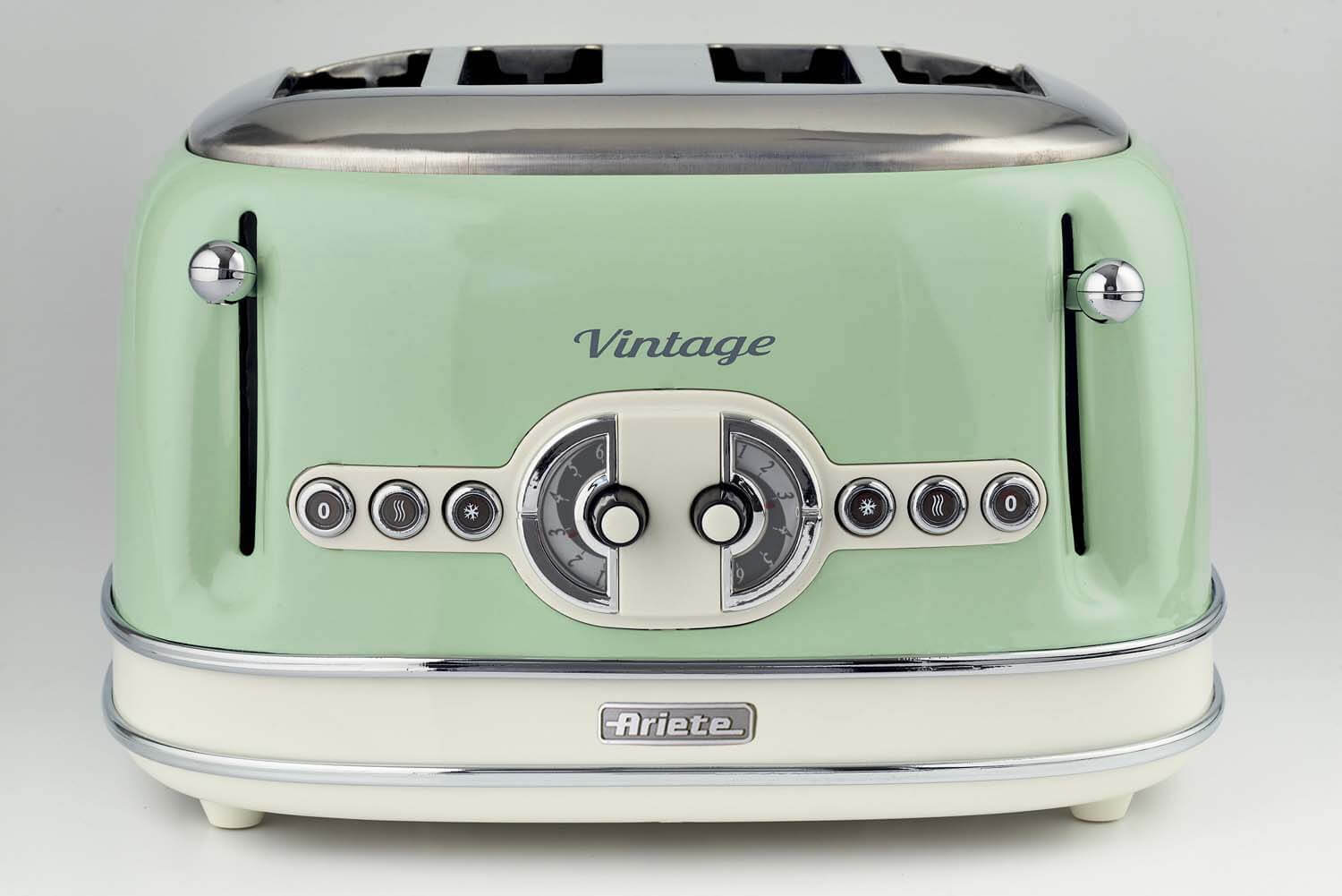 ARIETE - Vintage 4 Slice Toaster - Green - 0156/04 - Kitchenary