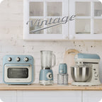 ARIETE - Vintage Espresso Coffee Maker - Blue - 1389/15 - Kitchenary