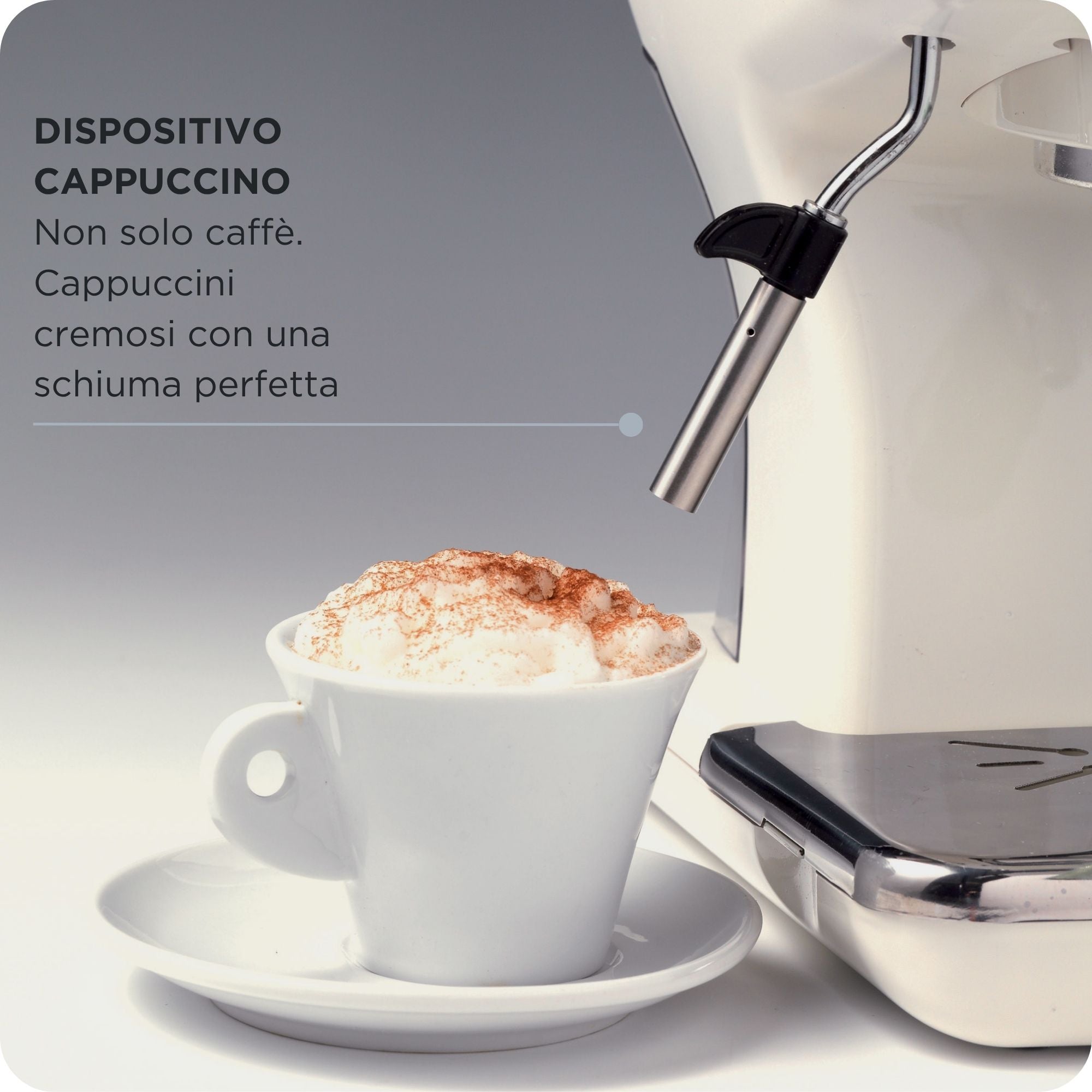 ARIETE - Vintage Espresso Coffee Maker - Cream - 1389/13 - Kitchenary