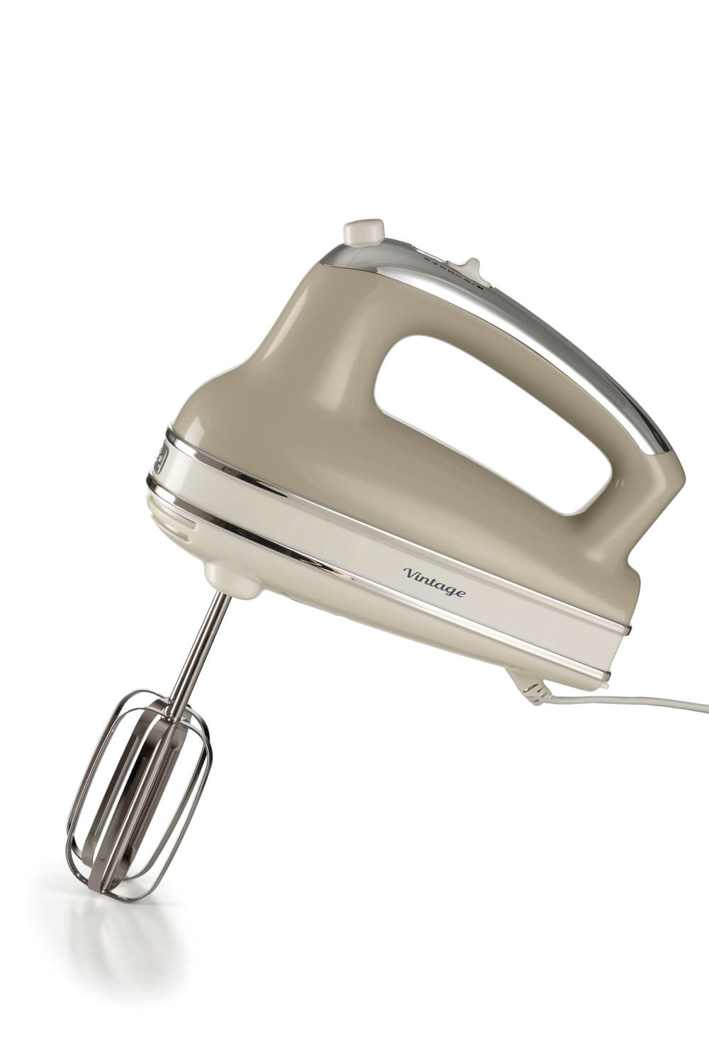 ARIETE - Vintage Hand Whisk - Cream - 1548/03 - Kitchenary