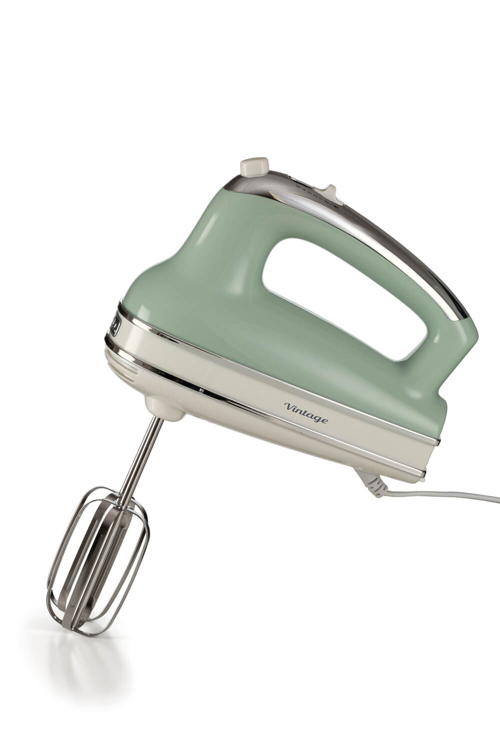 ARIETE - Vintage Hand Whisk - Green - 1548/04 - Kitchenary