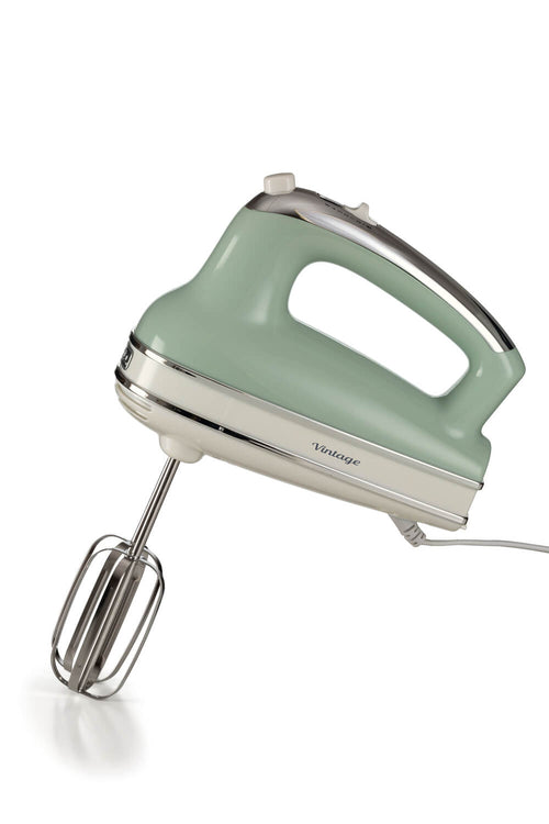 ARIETE - Vintage Hand Whisk - Green - 1548/04 - Kitchenary