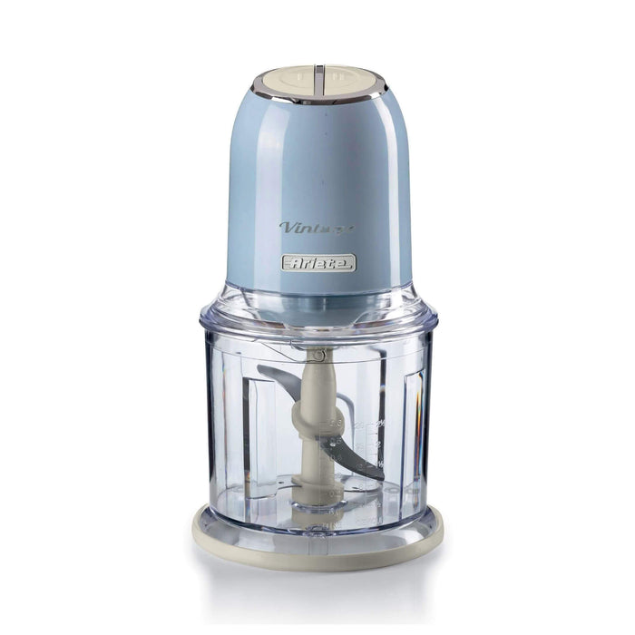 ARIETE - Vintage Mini Chopper - Blue  - 0438/05 - Kitchenary