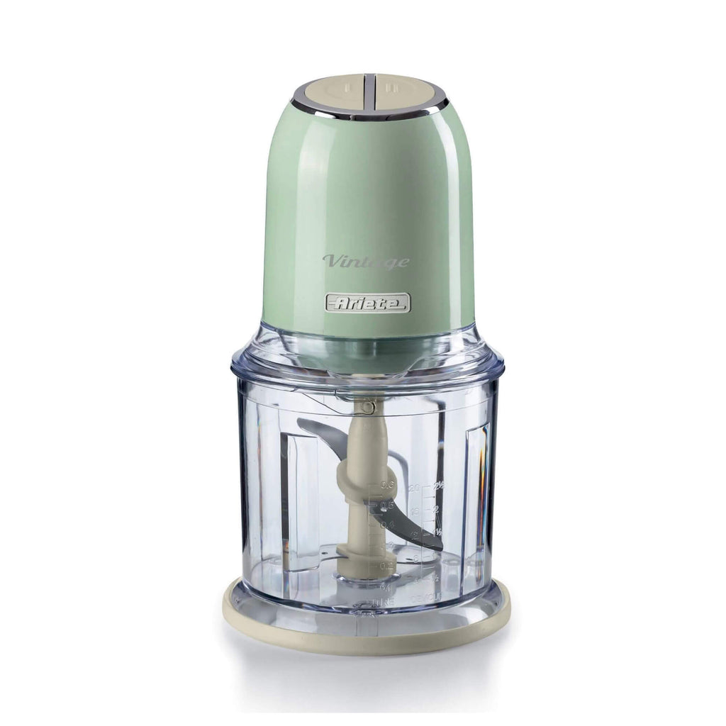 ARIETE - Vintage Mini Chopper - Green  - 0438/04 - Kitchenary