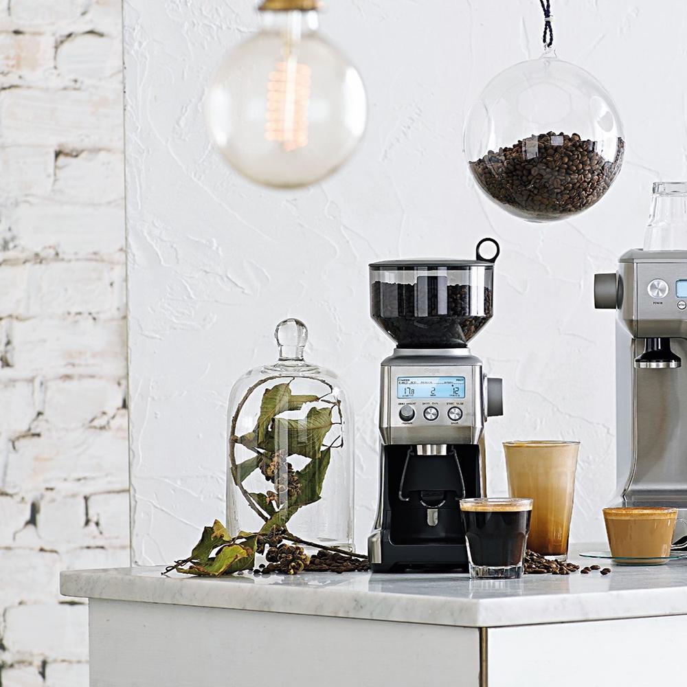 SAGE SCG820BTR4GUK1 The Smart Grinder Pro Coffee Grinder - Black Truffle