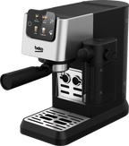 BEKO - CaffeExperto Semi Automatic Espresso Coffee Machine with Integrated Milk Jug - Silver - CEP5304X - Kitchenary