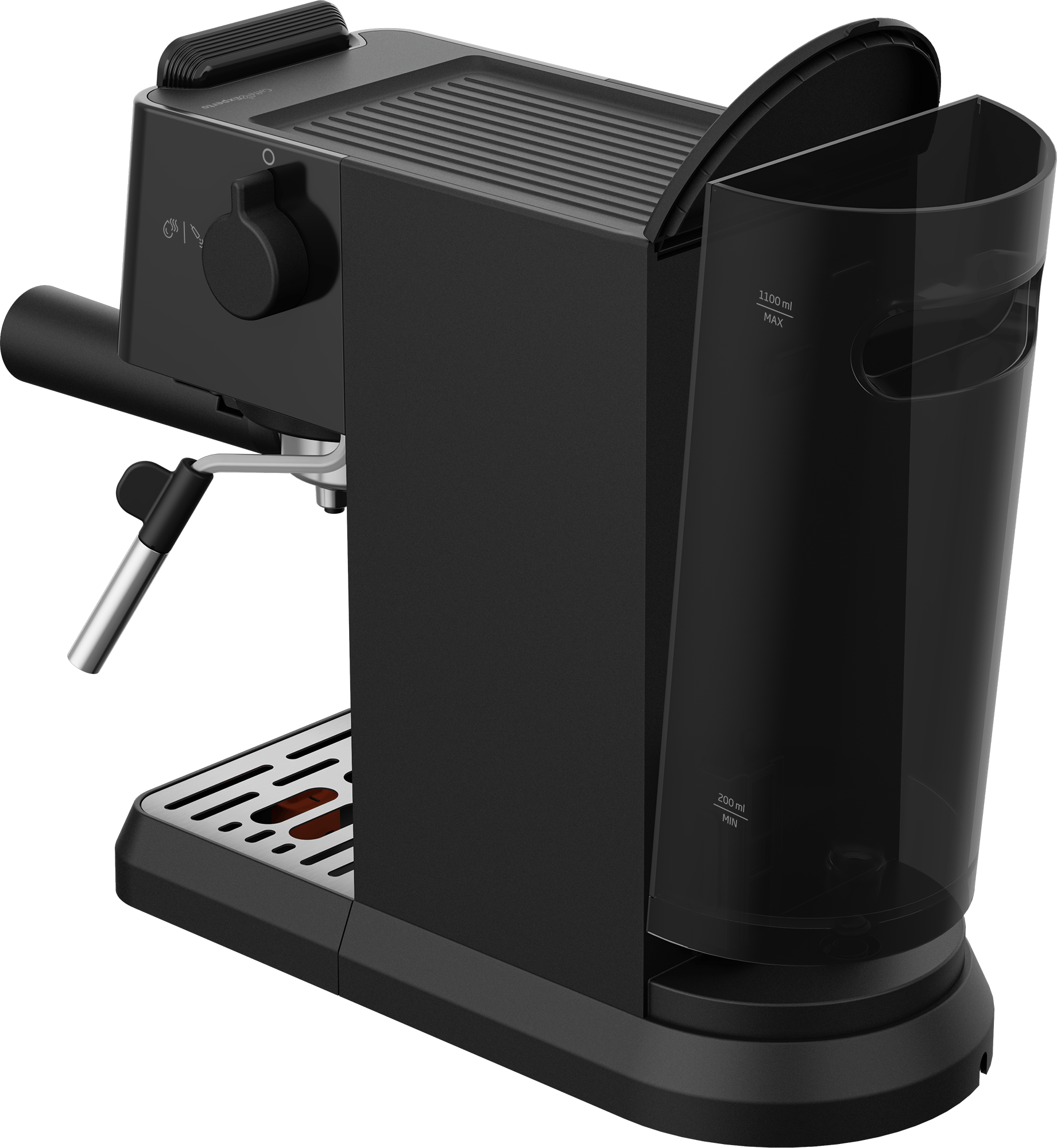 BEKO - CaffeExperto Manual Espresso Coffee Machine with Steam Wand - Black - CEG5302B - Kitchenary