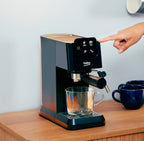 BEKO - CaffeExperto Manual Espresso Coffee Machine with Steam Wand - Black - CEG5302B - Kitchenary