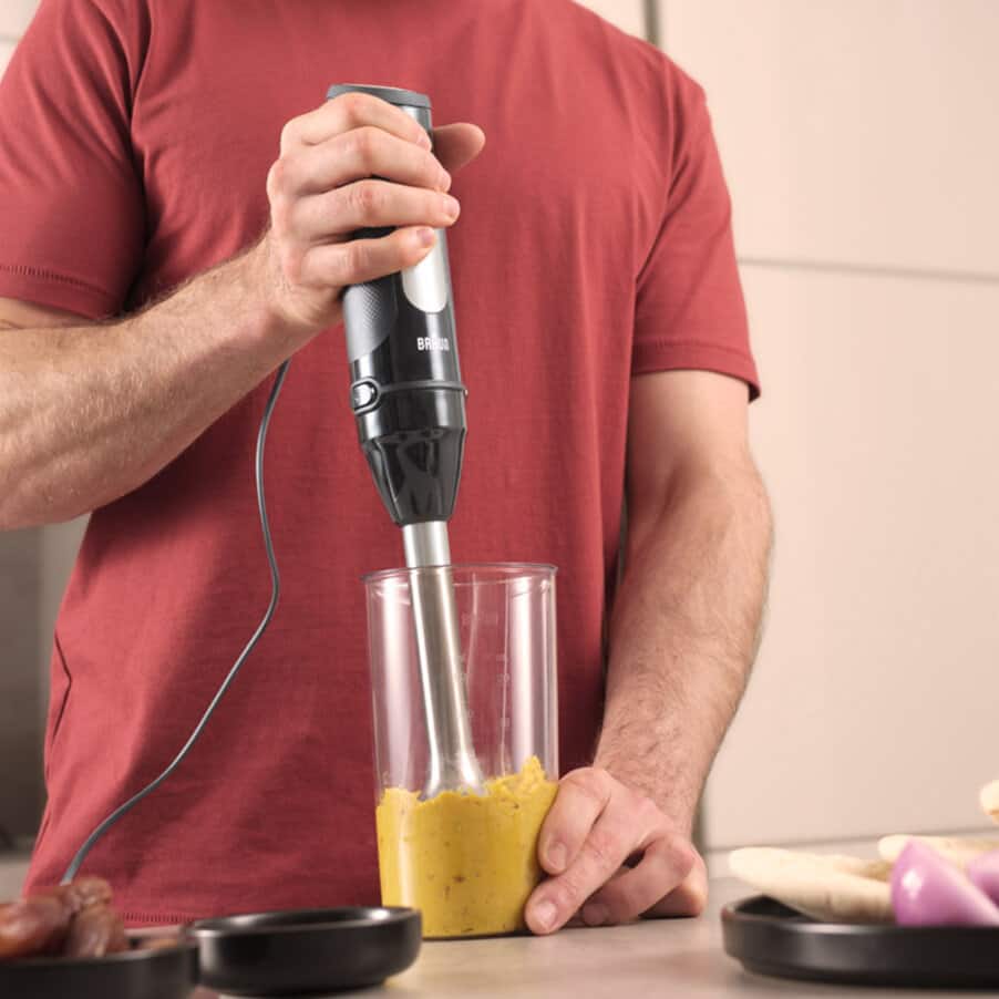 BRAUN - MultiQuick 5 Pro Hand Blender with chopper - MQ55236M - Kitchenary