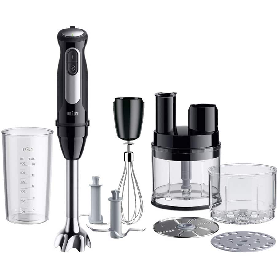 BRAUN - MultiQuick 5 Pro Hand Blender with food processor - MQ55755M - Kitchenary