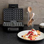 WILFA BW-1000B Belgian Waffle Maker - Black