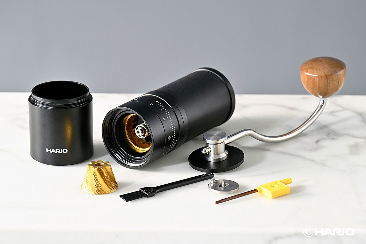 HARIO CGP-2-B-EU PRO Coffee SS Grinder - Black