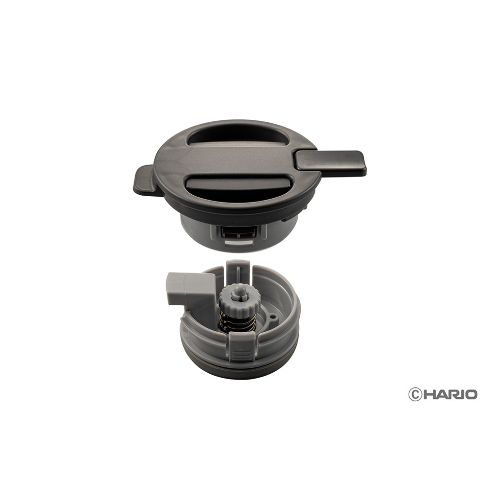 HARIO CHP-800-B Double-Walled Thermal Pot With Ceramic Coating - 800ml - Black