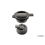 HARIO CHP-800-B Double-Walled Thermal Pot With Ceramic Coating - 800ml - Black