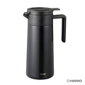 HARIO CHP-800-B Double-Walled Thermal Pot With Ceramic Coating - 800ml - Black