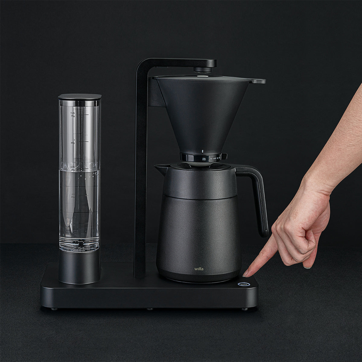 WILFA CM9B-T125 Performance Thermo Coffee Maker - Black