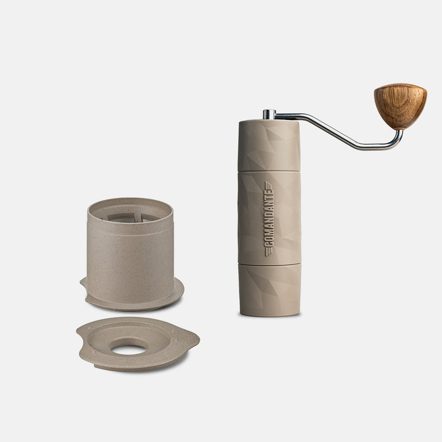 DUNE-002 - Comandante X25 Trailmaster Dune and Hario Cafe All Dripper BATON 01 Bundle - Kitchenary