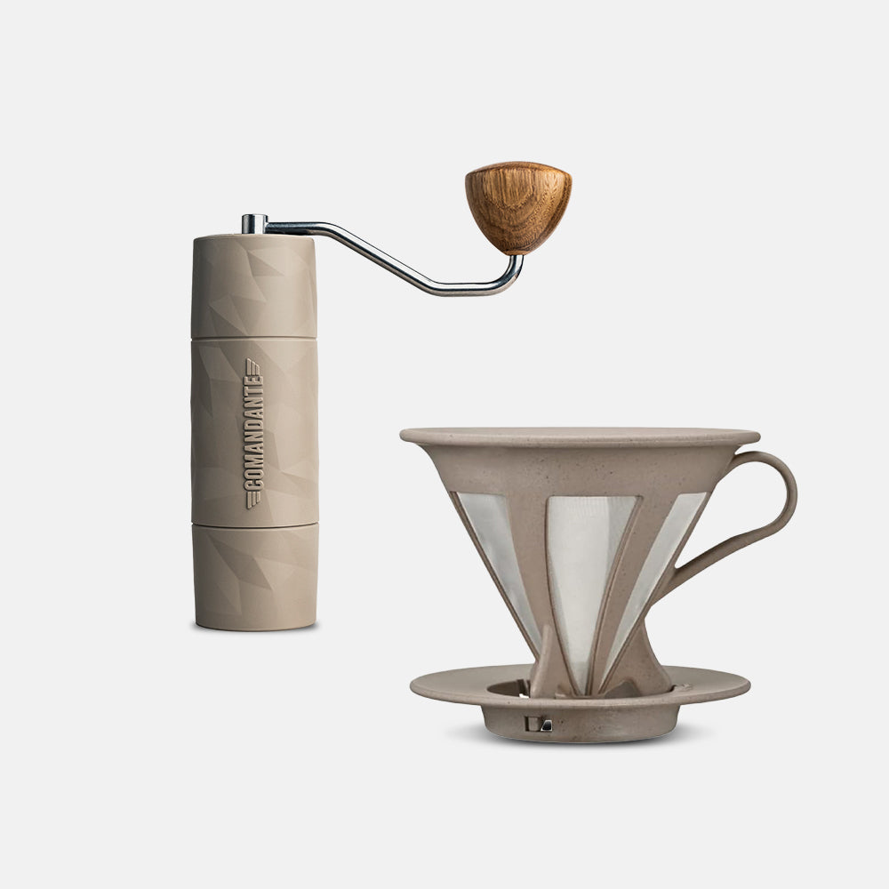 DUNE-003 - Comandante X25 Trailmaster Dune and Hario Cafe All Dripper BATON 02 Bundle - Kitchenary