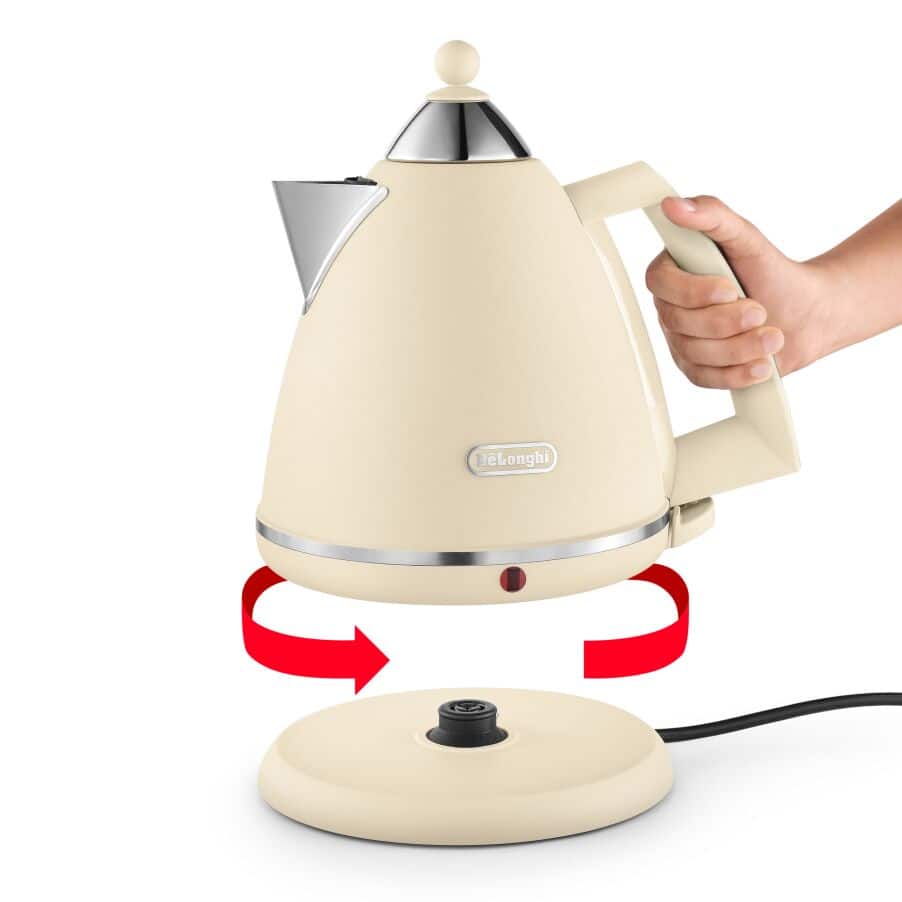 DELONGHI - 1.7L Argento Kettle - Beige - KBX3016.BG - Kitchenary