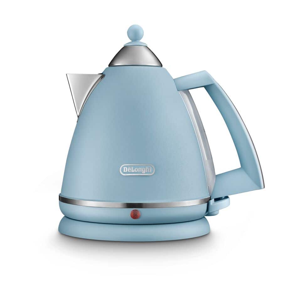 DELONGHI - 1.7L Argento Kettle - Blue - KBX3016.AZ - Kitchenary