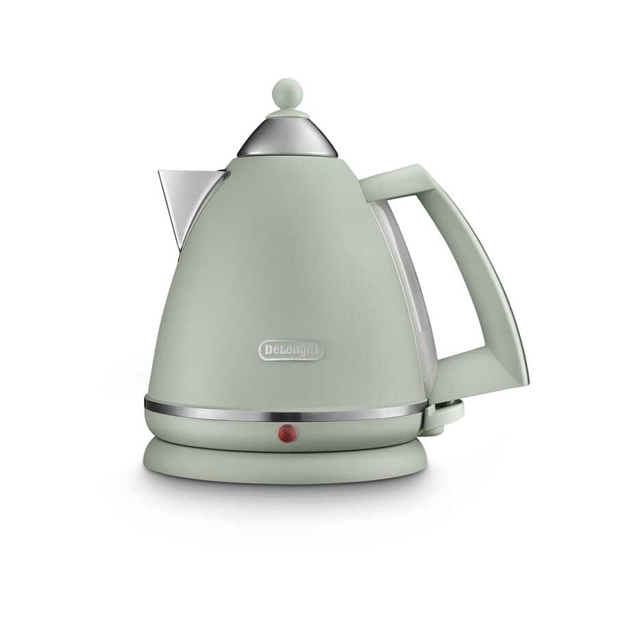 DELONGHI - 1.7L Argento Kettle - Green - KBX3016.GR - Kitchenary
