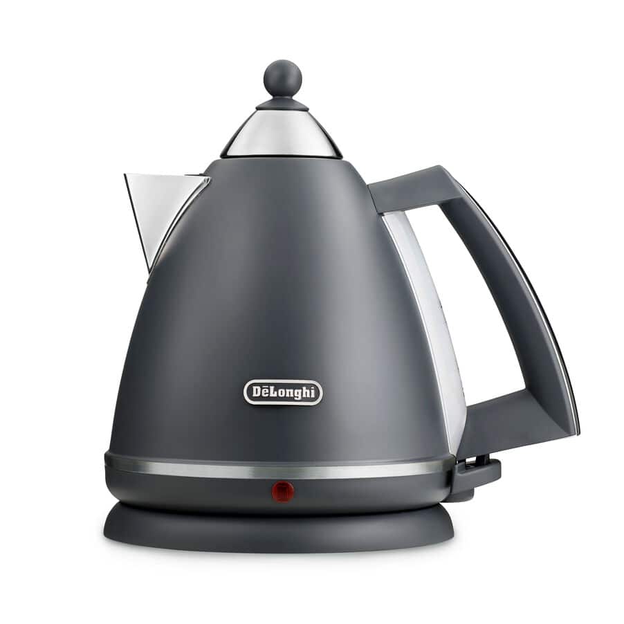 DELONGHI - 1.7L Argento Kettle - Silva Grey - KBX3016.GY - Kitchenary