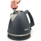 DELONGHI - 1.7L Argento Kettle - Silva Grey - KBX3016.GY - Kitchenary