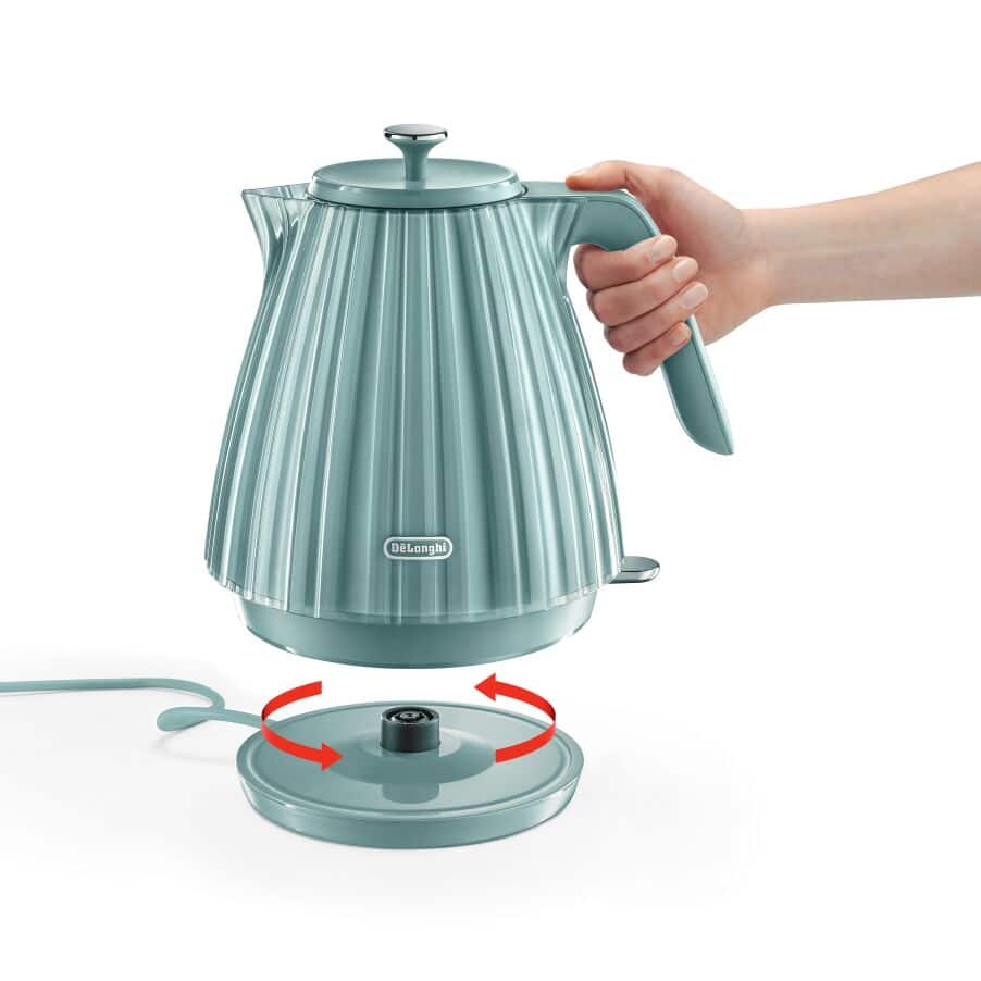 DELONGHI - 1.7L Ballerina Kettle - Laguna Green - KBD3001.GR - Kitchenary