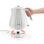 DELONGHI - 1.7L Ballerina Kettle - White  - KBD3001.W - Kitchenary