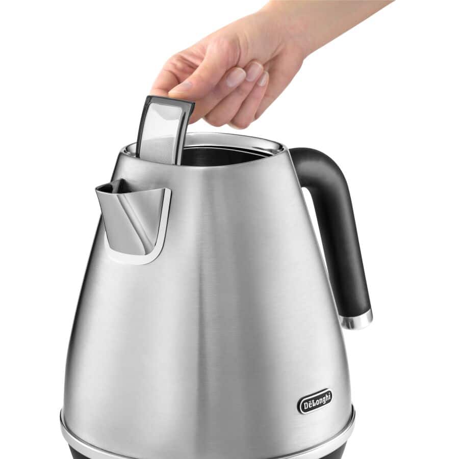 DELONGHI - 1.7L Distinta X Kettle - Stainless Steel - KBI3001.M - Kitchenary