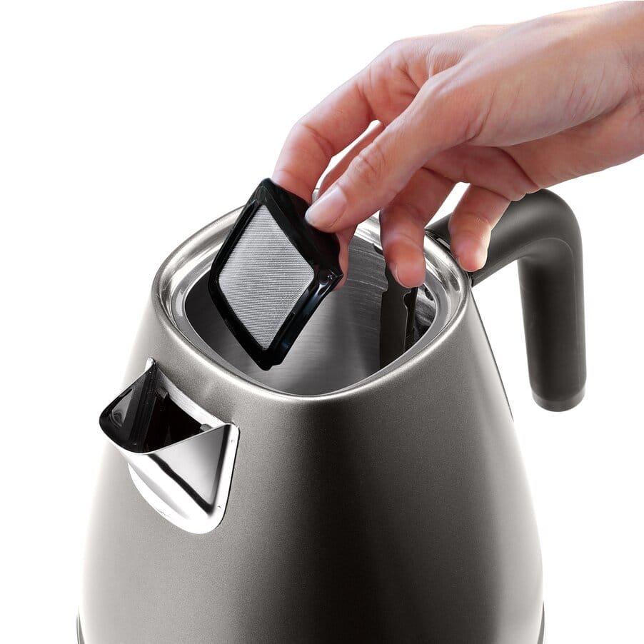 DELONGHI - 1.7L Distinta X Kettle - Titanium - KBIN3001.TB - Kitchenary
