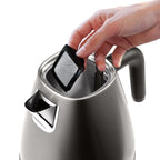 DELONGHI - 1.7L Distinta X Kettle - Titanium - KBIN3001.TB - Kitchenary