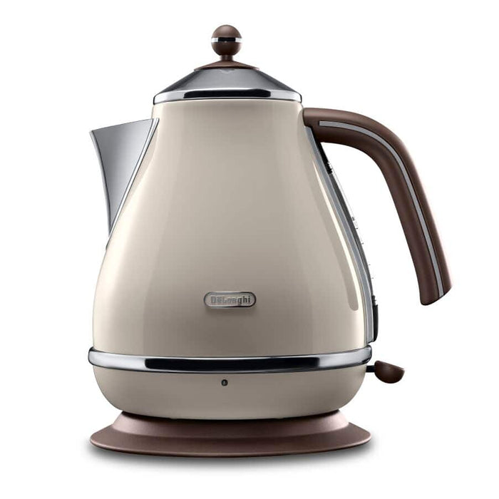 DELONGHI - 1.7L Icona Vintage Kettle - Beige - KBOV3001.BG - Kitchenary