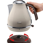 DELONGHI - 1.7L Icona Vintage Kettle - Beige - KBOV3001.BG - Kitchenary