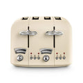 DELONGHI - 4 Slice Argento Toaster - Beige - CT04.BG - Kitchenary