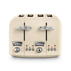 DELONGHI - 4 Slice Argento Toaster - Beige - CT04.BG - Kitchenary