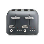 DELONGHI - 4 Slice Argento Toaster - Silva Grey - CT04.GY - Kitchenary