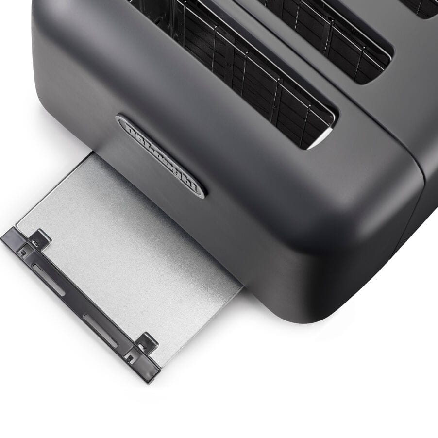 DELONGHI - 4 Slice Argento Toaster - Silva Grey - CT04.GY - Kitchenary