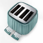 DELONGHI - 4 Slice Ballerina Toaster - Laguna Green  - CTD4003.GR - Kitchenary