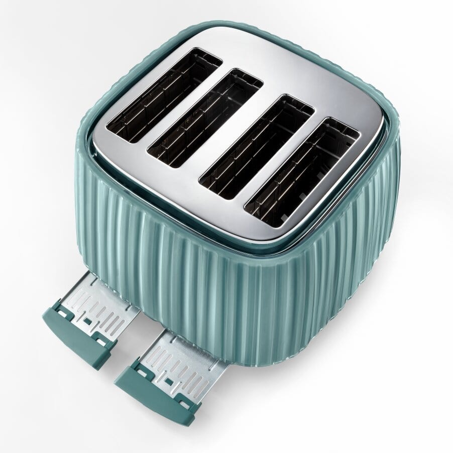 DELONGHI - 4 Slice Ballerina Toaster - Laguna Green  - CTD4003.GR - Kitchenary