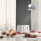 DELONGHI - 4 Slice Ballerina Toaster - White  - CTD4003.W - Kitchenary