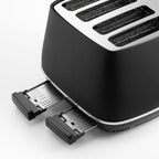 DELONGHI - 4 Slice Distinta X Toaster - Black - CTIN4003.BK - Kitchenary