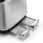 DELONGHI - 4 Slice Distinta X Toaster - Stainless Steel - CTI4003.M - Kitchenary