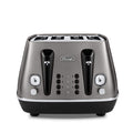 DELONGHI - 4 Slice Distinta X Toaster - Titanium - CTIN4003.TB - Kitchenary