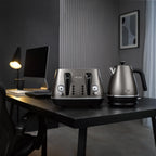 DELONGHI - 4 Slice Distinta X Toaster - Titanium - CTIN4003.TB - Kitchenary
