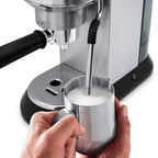 DELONGHI - Dedica Arte Manual Coffee Machine - Silver - EC885.M - Kitchenary