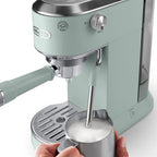DELONGHI - Dedica Duo Manual Espresso Machine - Green - EC890.GR - Kitchenary