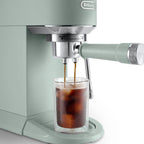 DELONGHI - Dedica Duo Manual Espresso Machine - Green - EC890.GR - Kitchenary