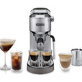 DELONGHI - Dedica Duo Manual Espresso Machine - Silver - EC890.M - Kitchenary